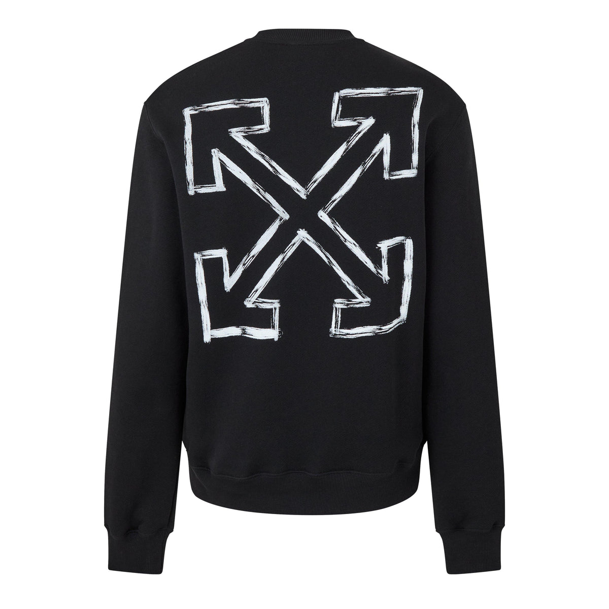 Men's Arrow Sweatshirt, Bold Sketch-Style Logo Sweater