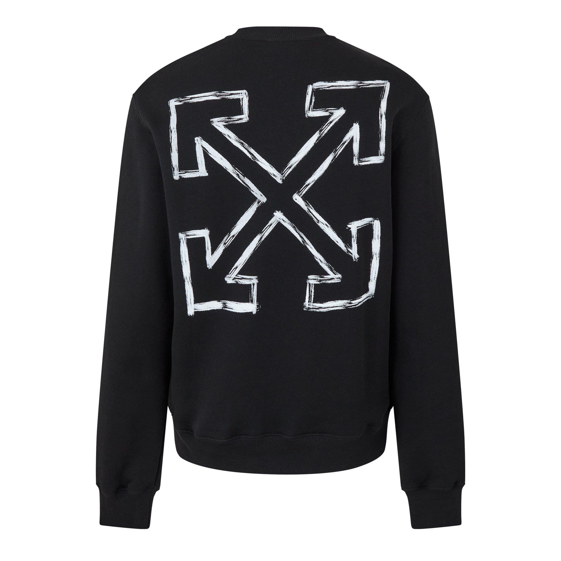 Men's Arrow Sweatshirt, Bold Sketch-Style Logo Sweater