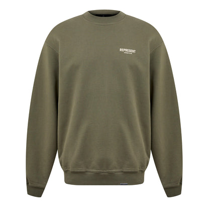 Men's Logo Cotton Owners Club Sweatshirt