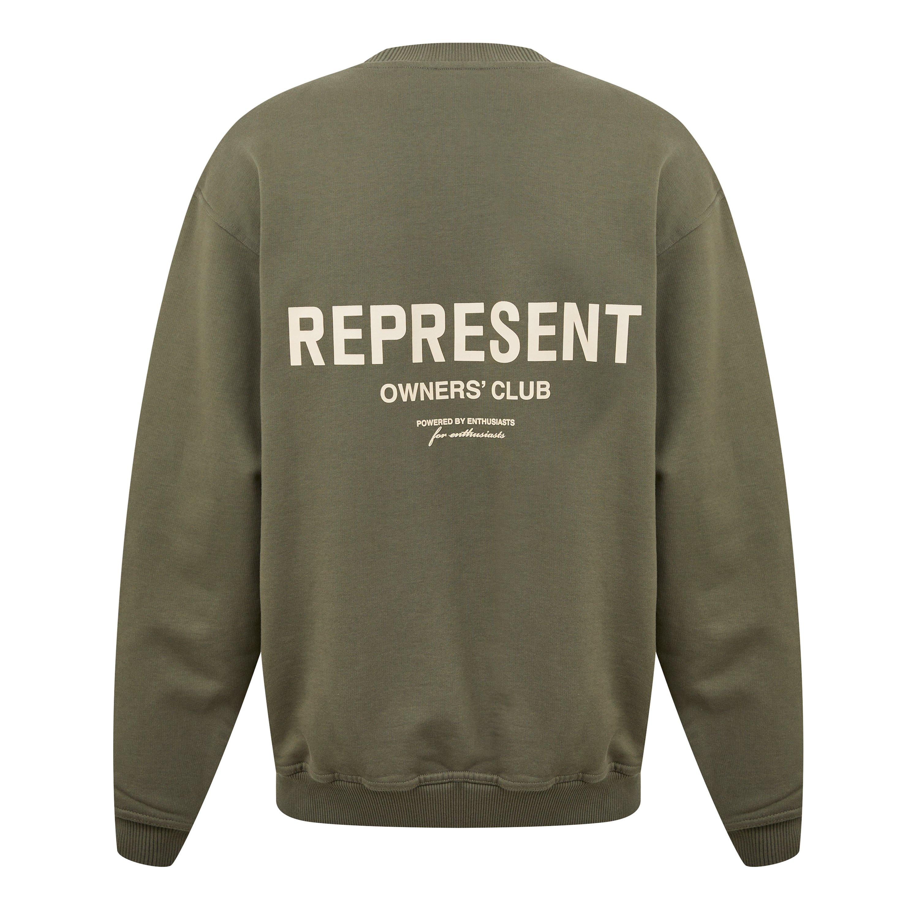 Men's Logo Cotton Owners Club Sweatshirt