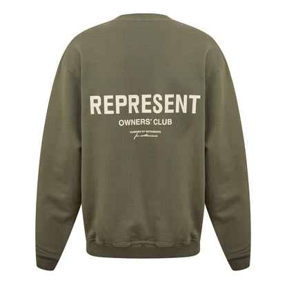 Men's Logo Cotton Owners Club Sweatshirt