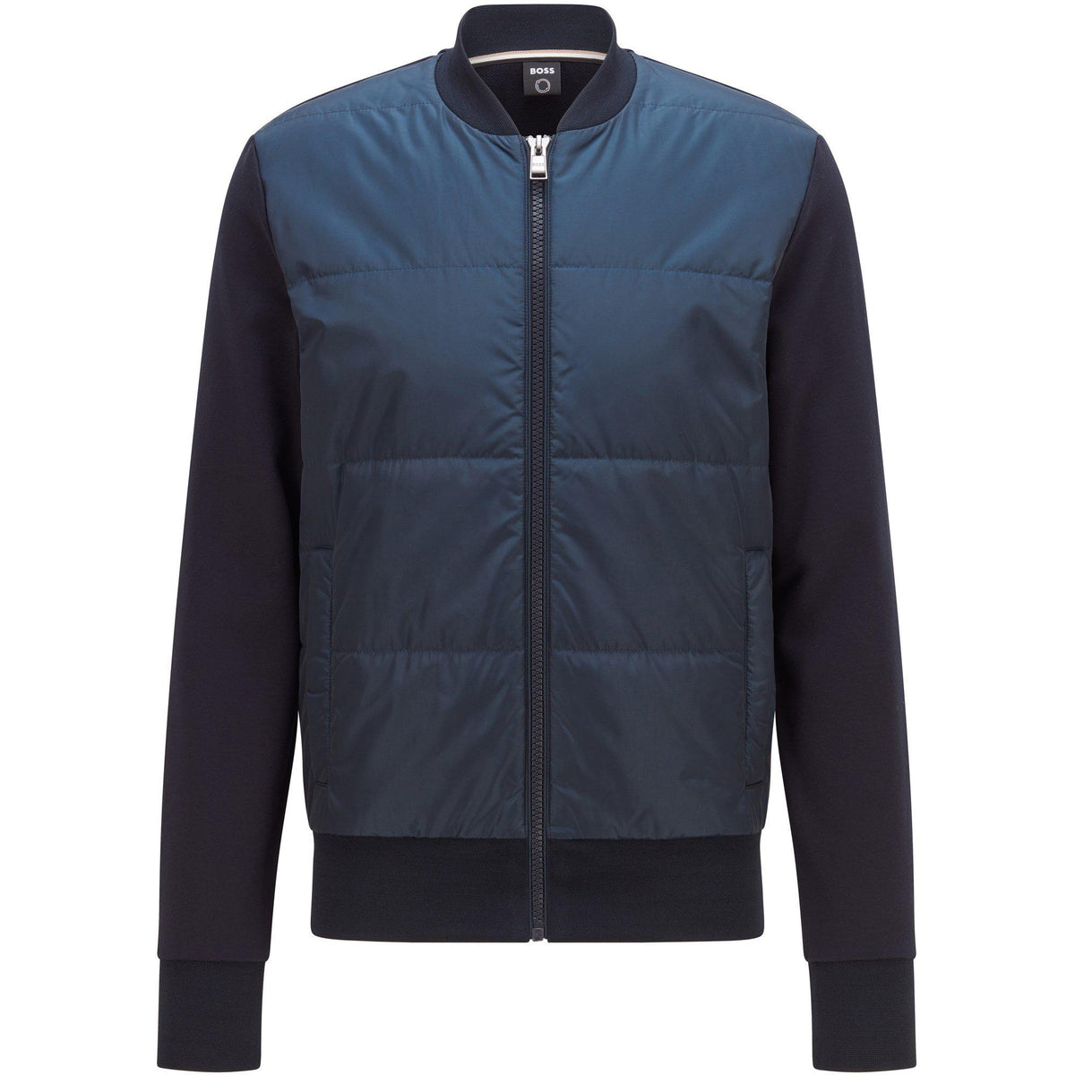 Men's Skiles42 Full Zipped Sweatshirt with Quilted Front Panel Jacket