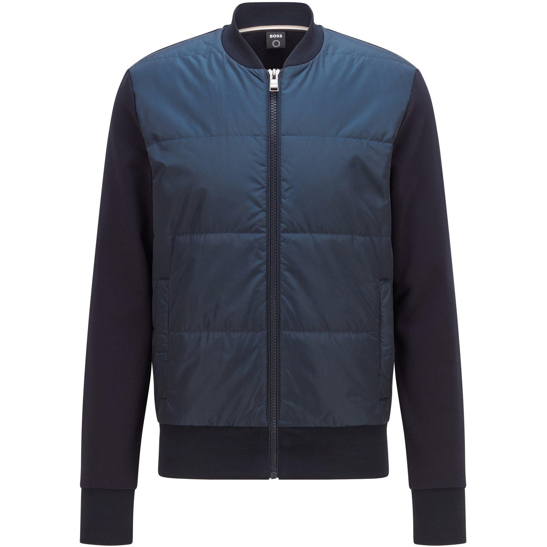 Men's Skiles42 Full Zipped Sweatshirt with Quilted Front Panel Jacket