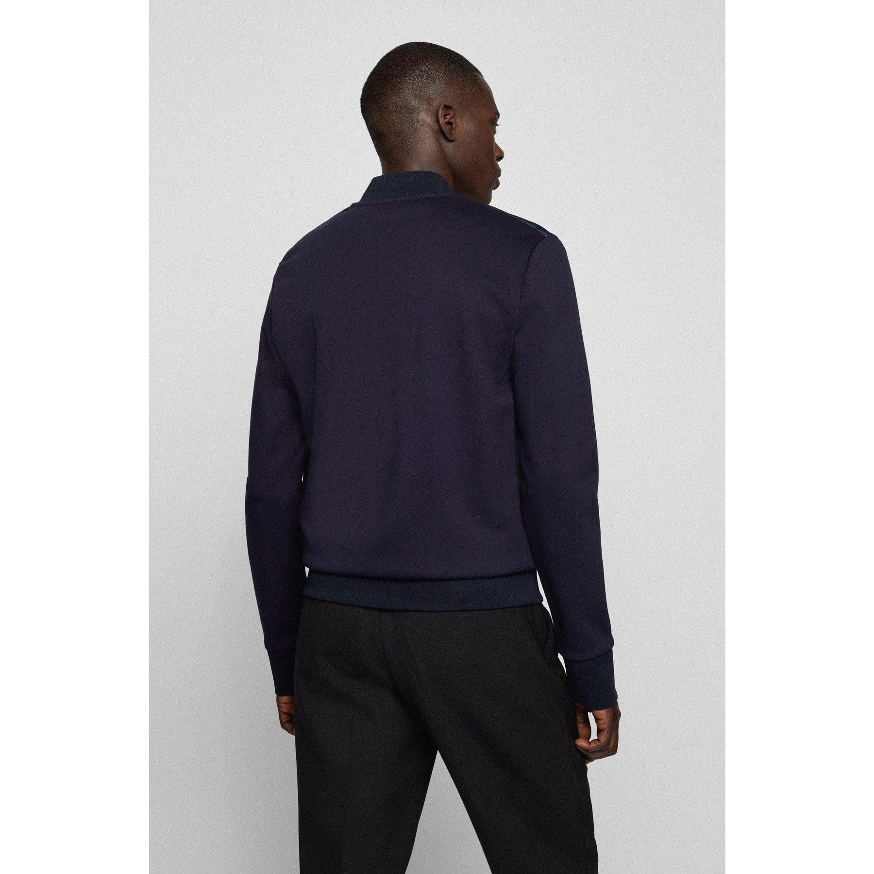 Men's Skiles42 Full Zipped Sweatshirt with Quilted Front Panel Jacket