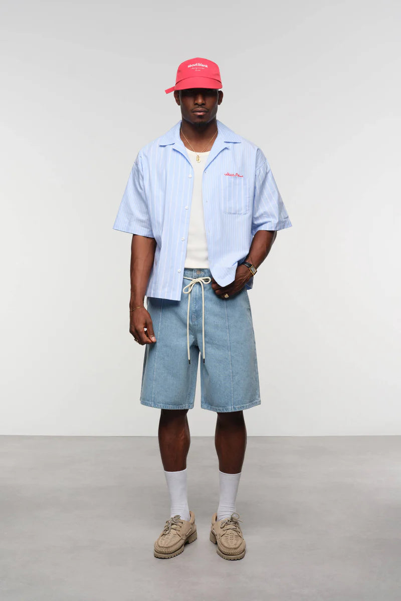 Patchwork script shirt