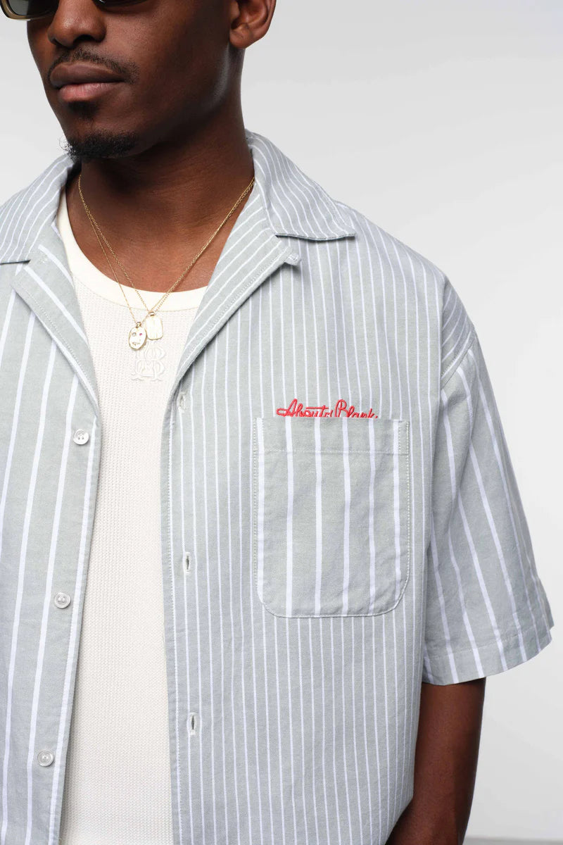 Patchwork script shirt