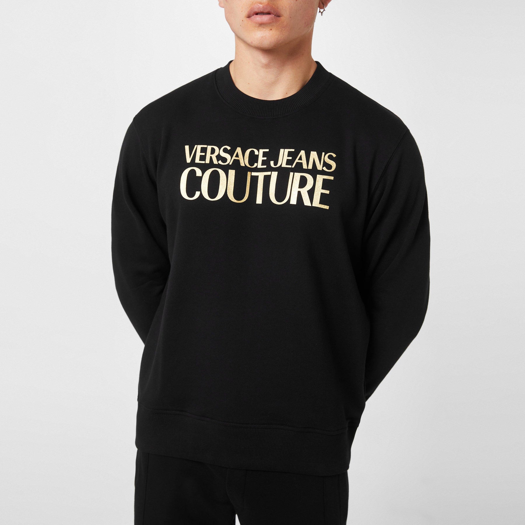 Foil Print Sweatshirt