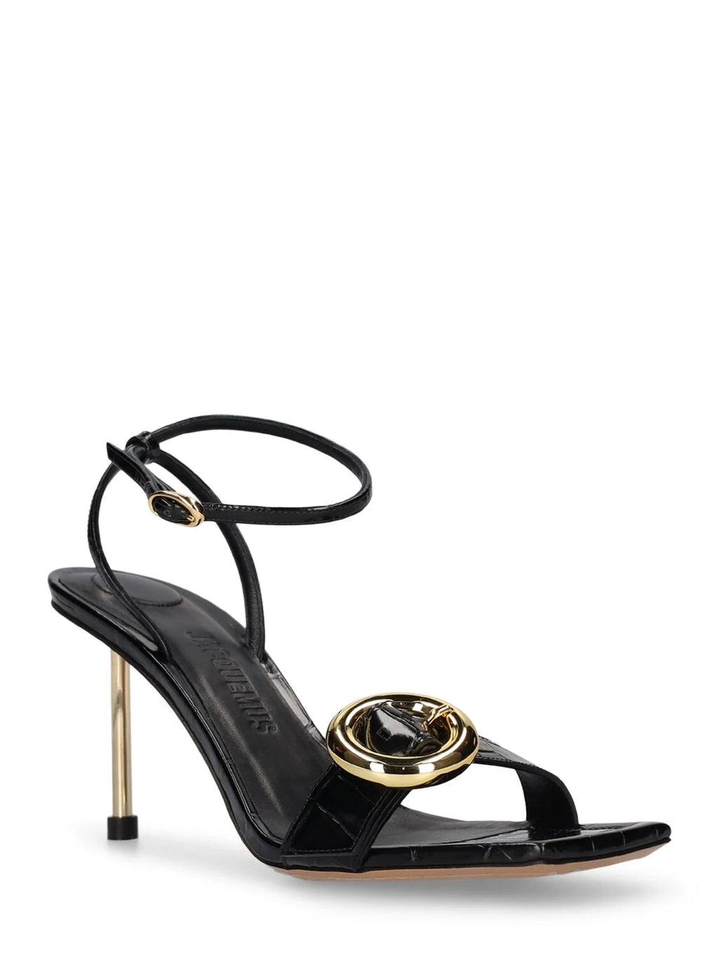 Jacquemus Jacquemus 80mm Regalo leather sandals - Size: UK 2 Heels | Shop From The Mirage