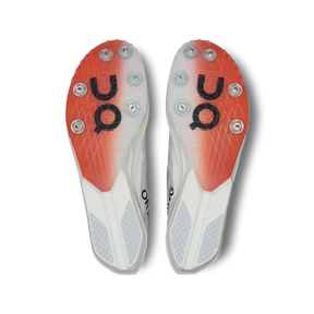 ON RUNNING Cloudspike Amplius White | Flame