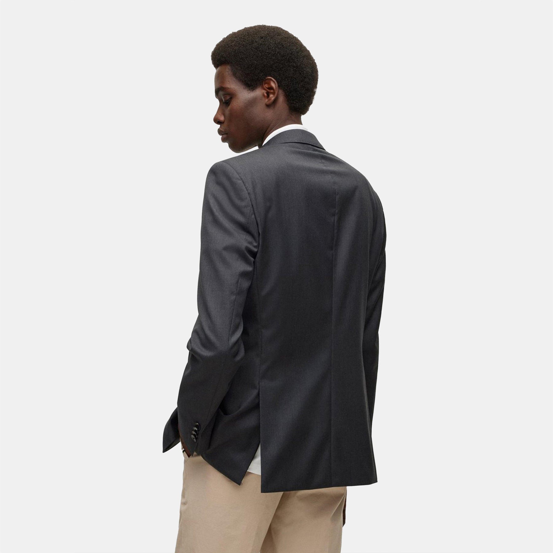 Men's Cyl Blazer, Premium Virgin Wool