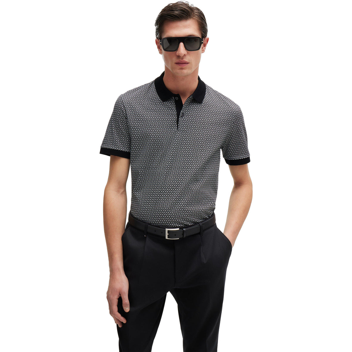 Men's H-Parlay 204 Short-Sleeve Tailored Fit Polo Shirt