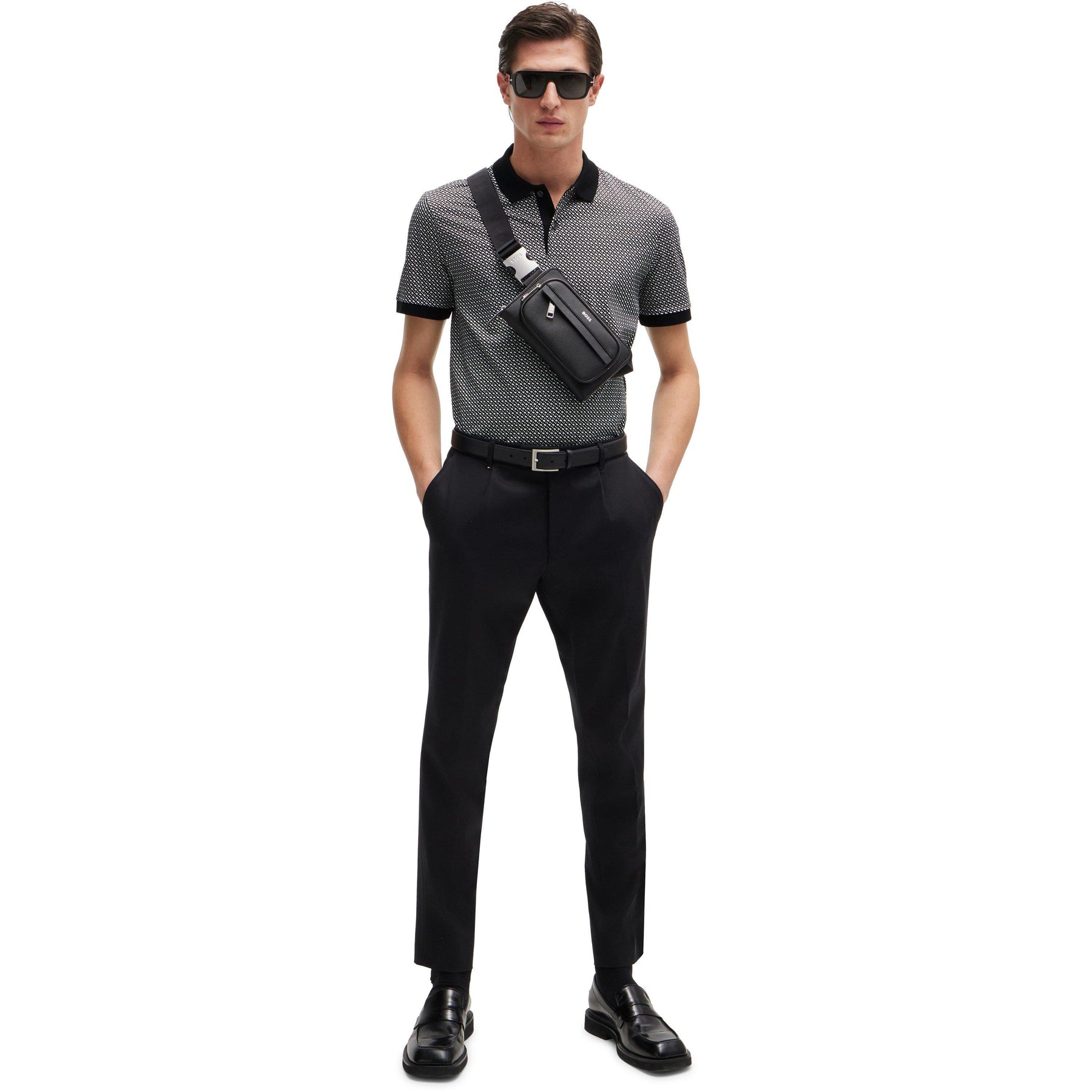 Men's H-Parlay 204 Short-Sleeve Tailored Fit Polo Shirt