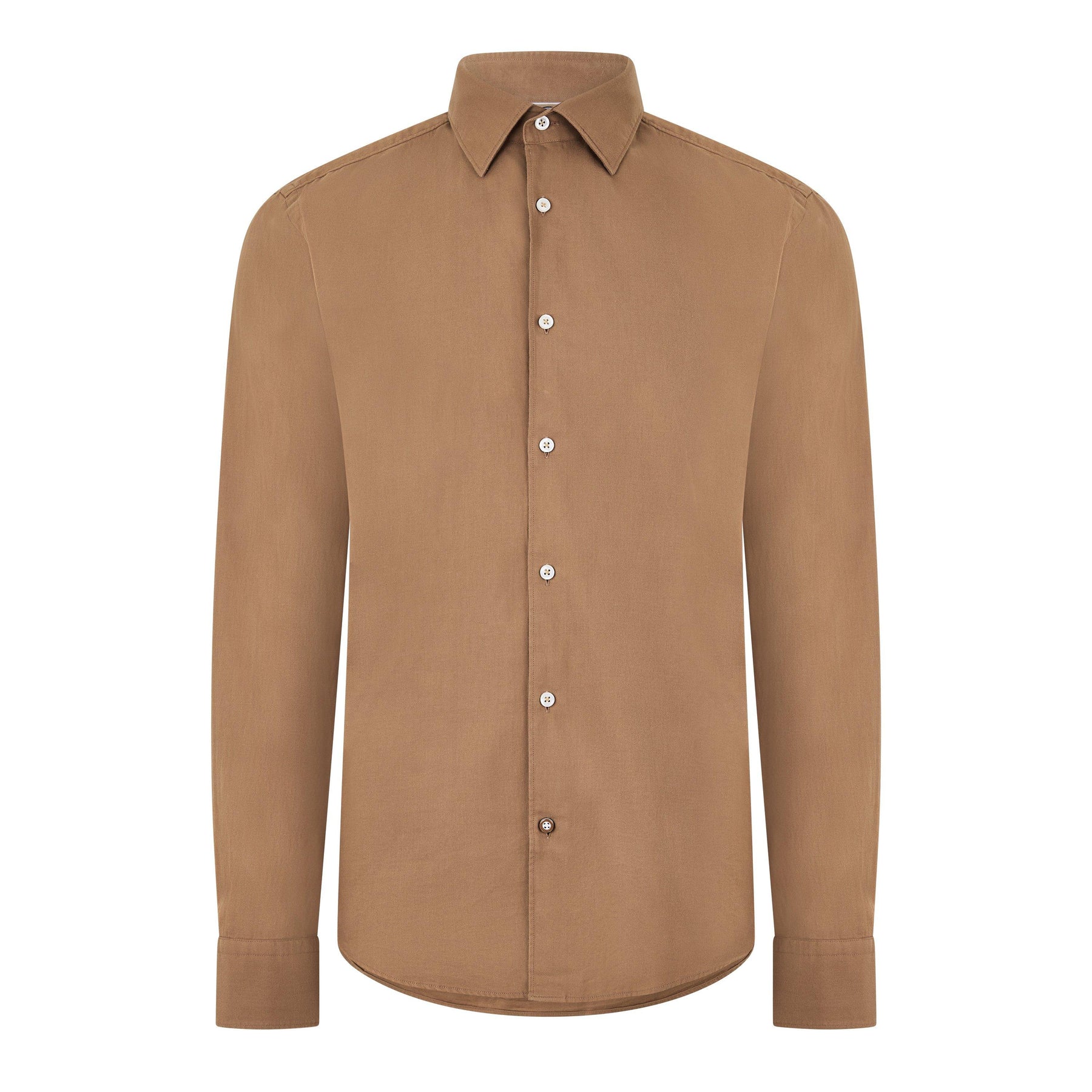 Men's HBB C-HAL-kent Plain Long-Sleeve Shirt