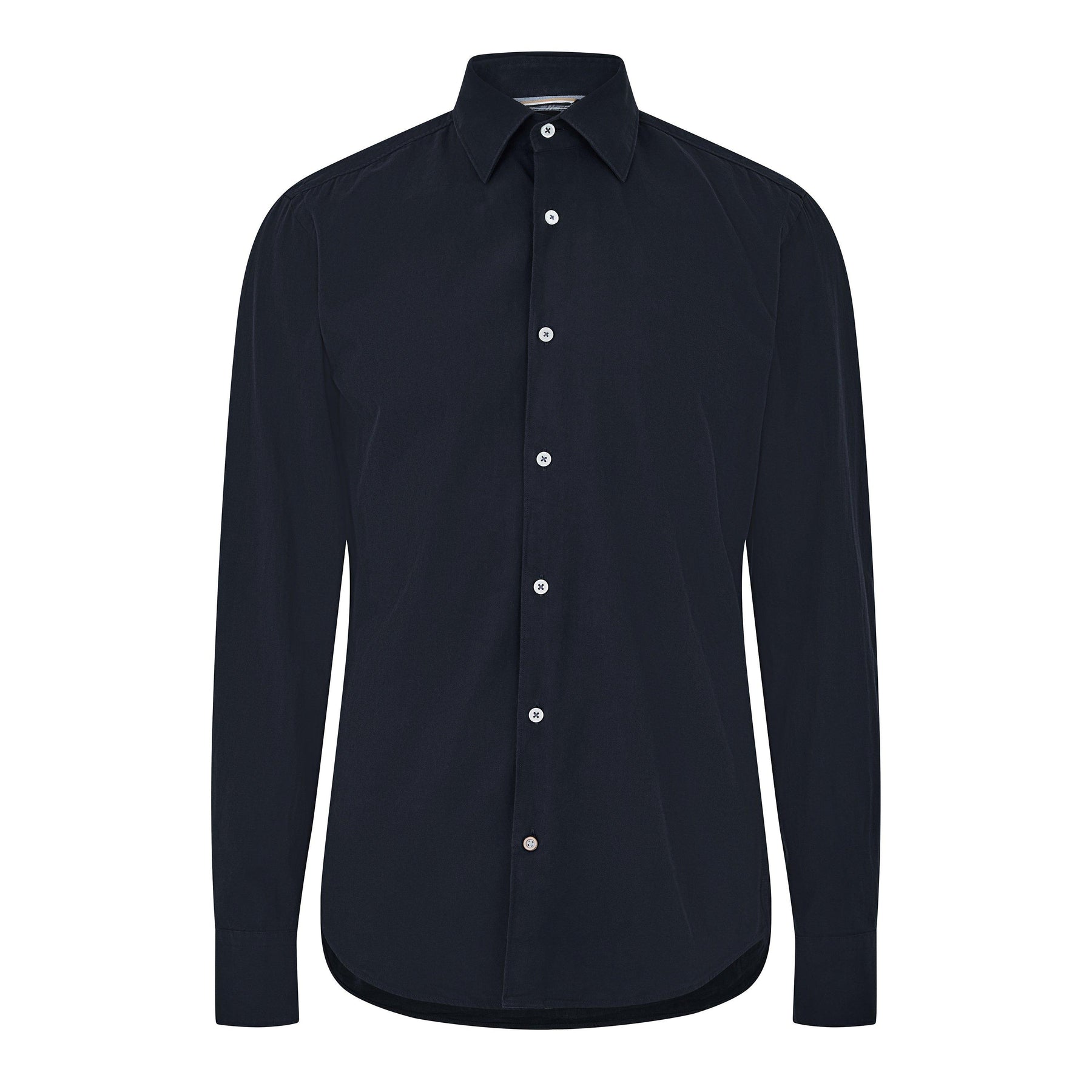 Men's HBB C-HAL-kent Plain Long-Sleeve Shirt