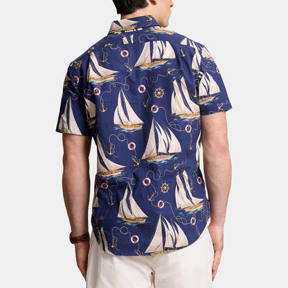 Classic Fit Nautical Oxford Shirt