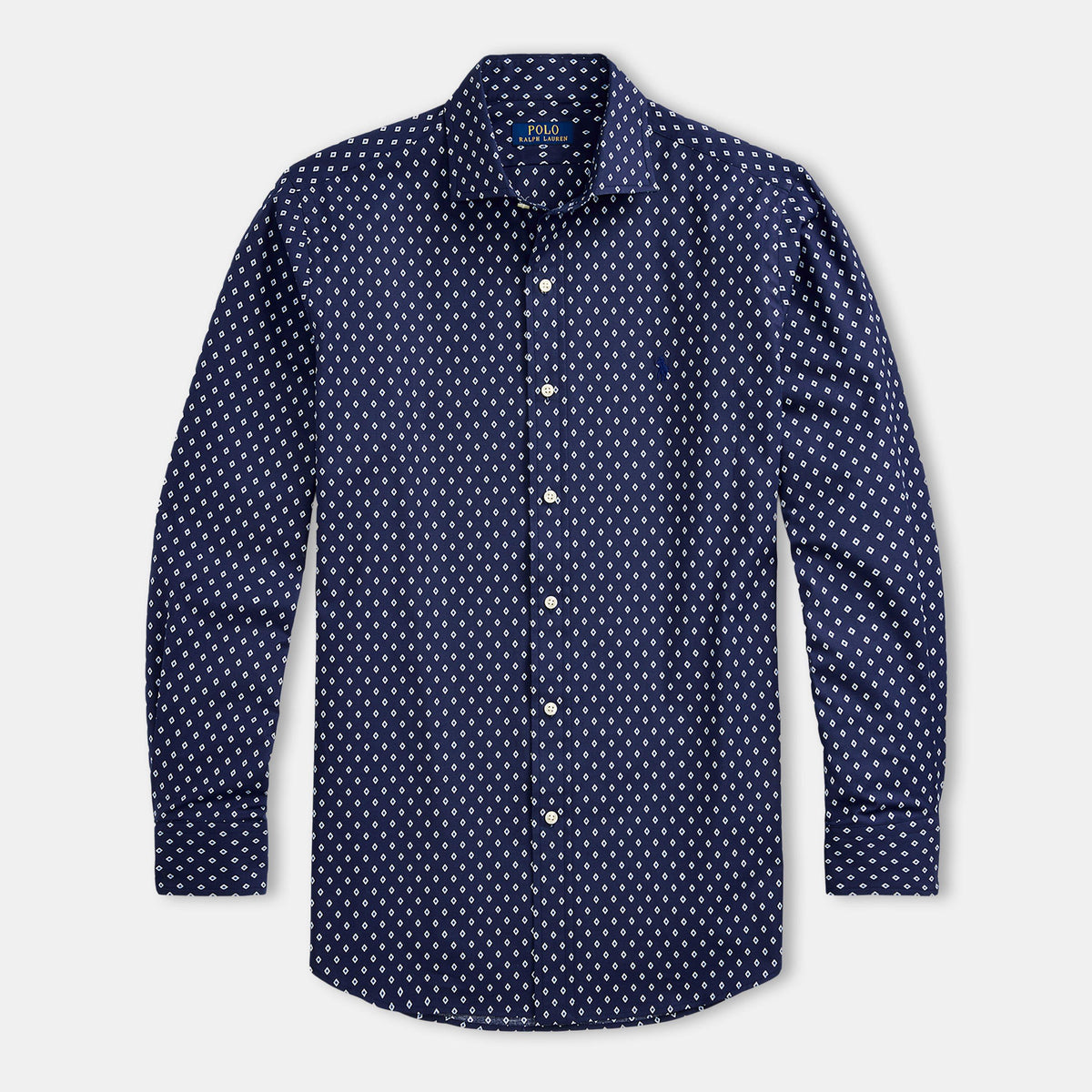 Diamond Slim Fit Stretch Poplin Shirt
