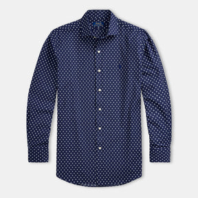 Diamond Slim Fit Stretch Poplin Shirt