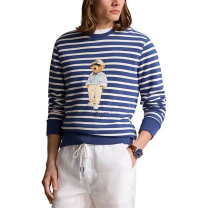 Striped Sailor Bear Crew neck Sweater