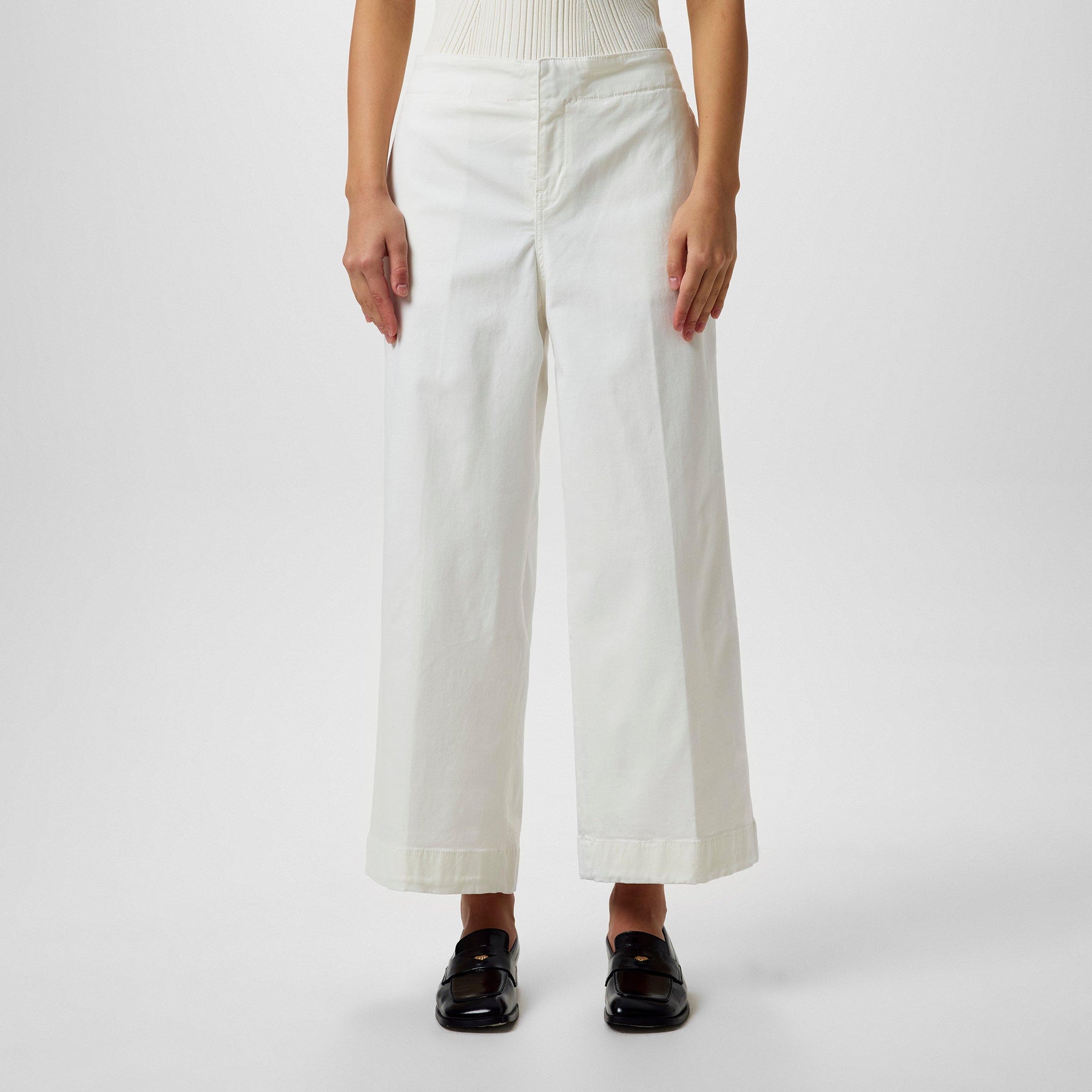 Women's C_Tahiana-D Trousers, Concealed Button Fastening