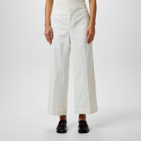 Women's C_Tahiana-D Trousers, Concealed Button Fastening