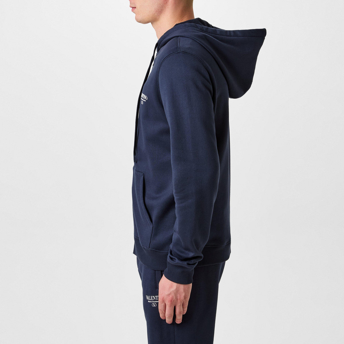 Zip Logo Hoodie.