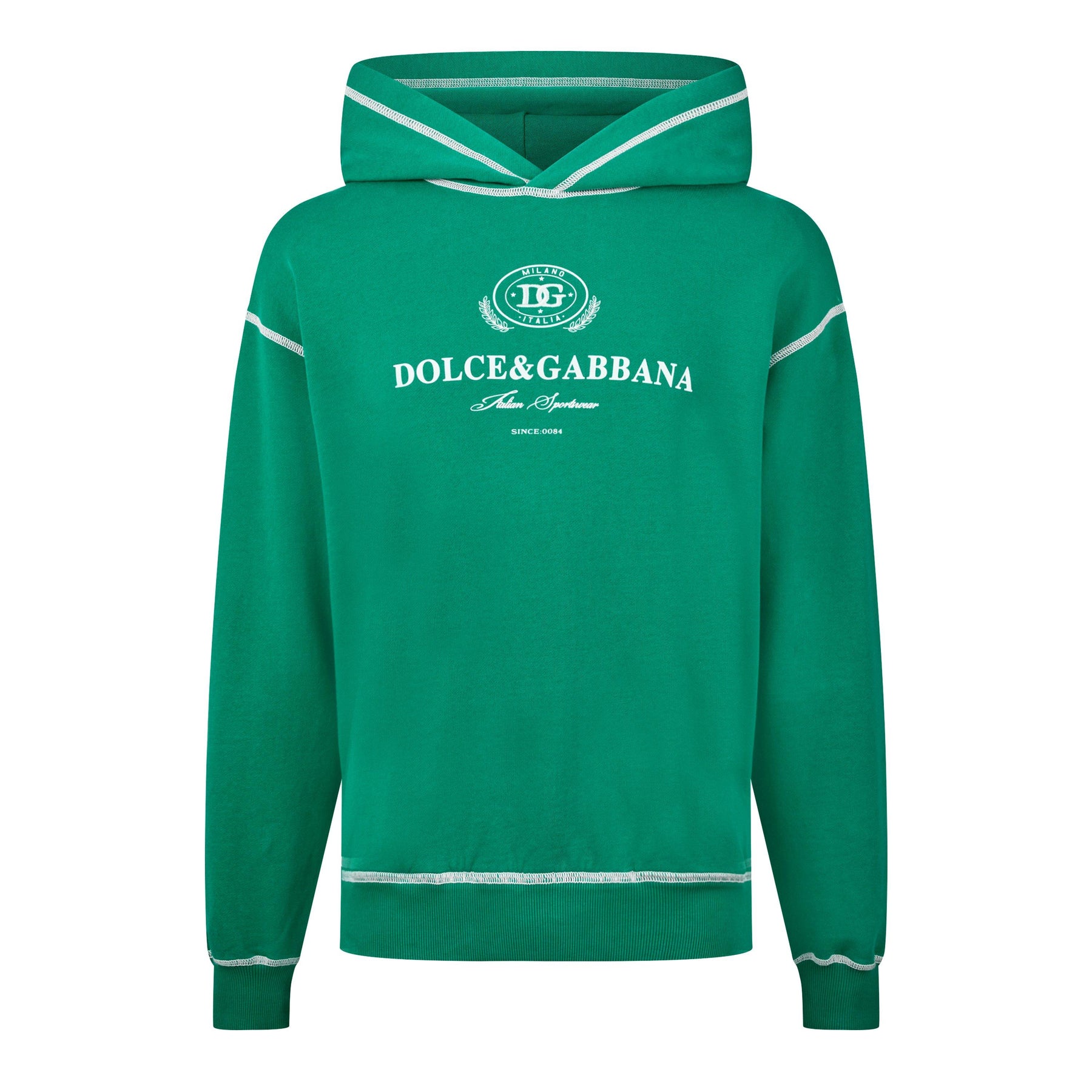 Contrast Stitch Hoodie