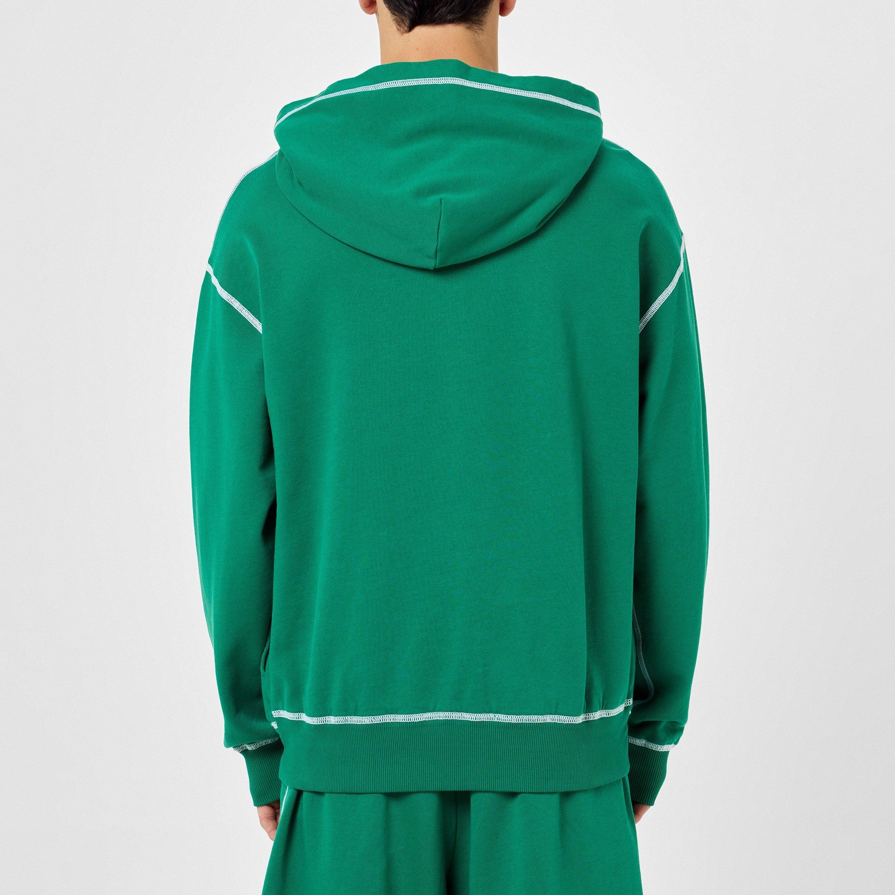Contrast Stitch Hoodie