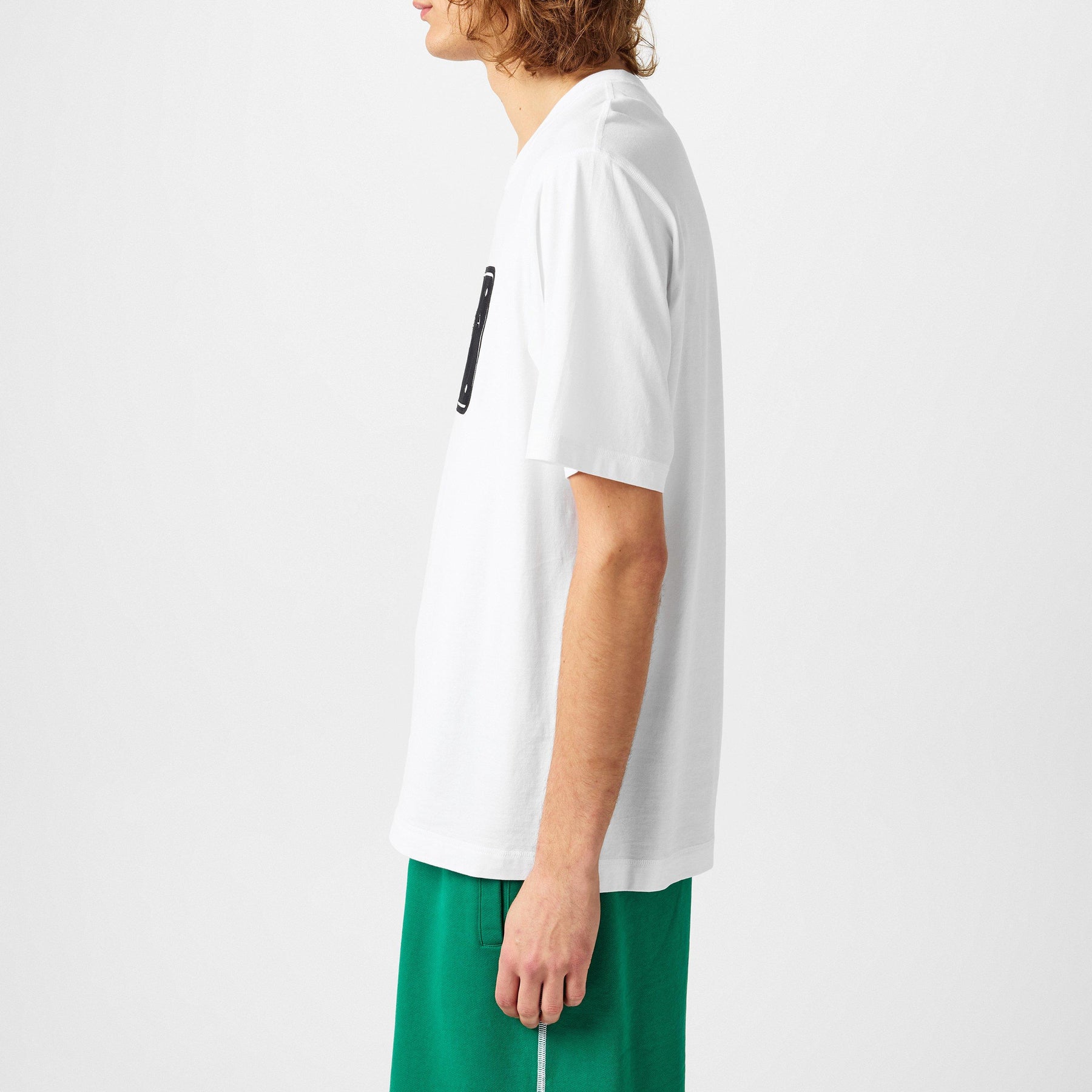 Branded Tag Cotton T-Shirt