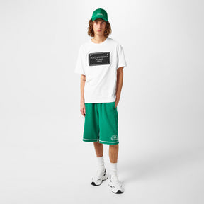 Branded Tag Cotton T-Shirt