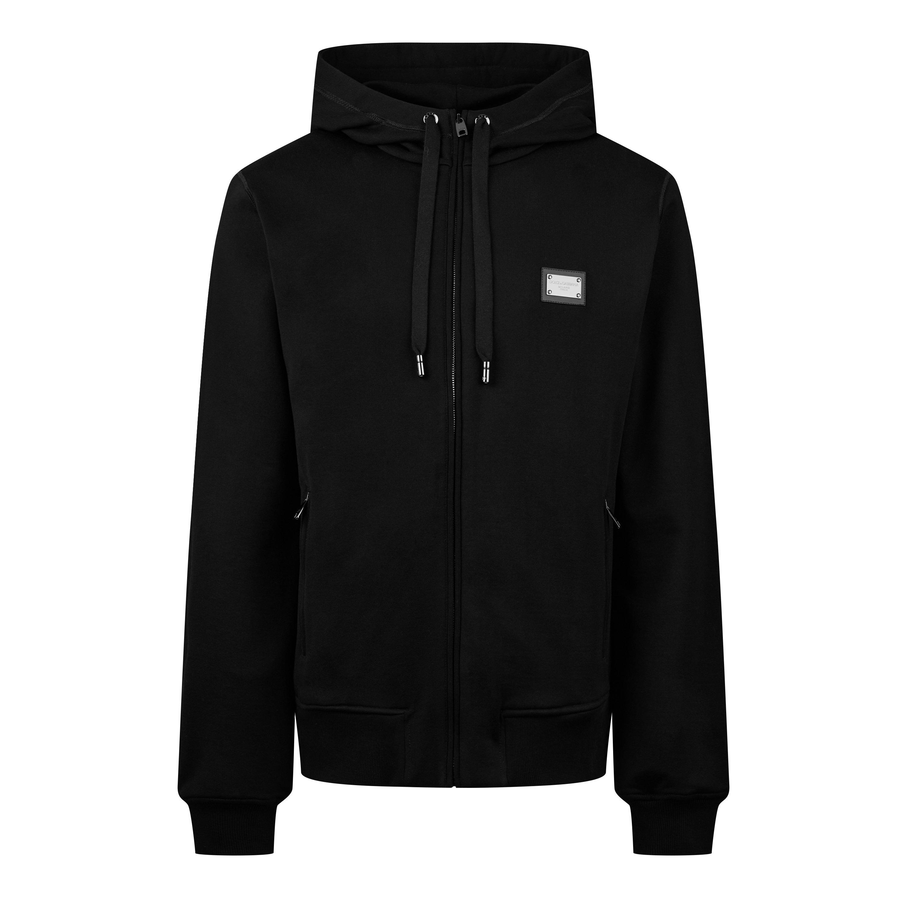 Jersey Zip-Up Hoodie