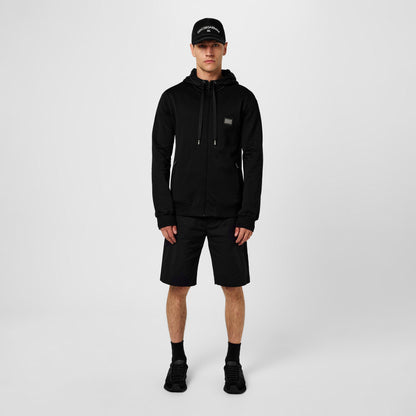 Jersey Zip-Up Hoodie