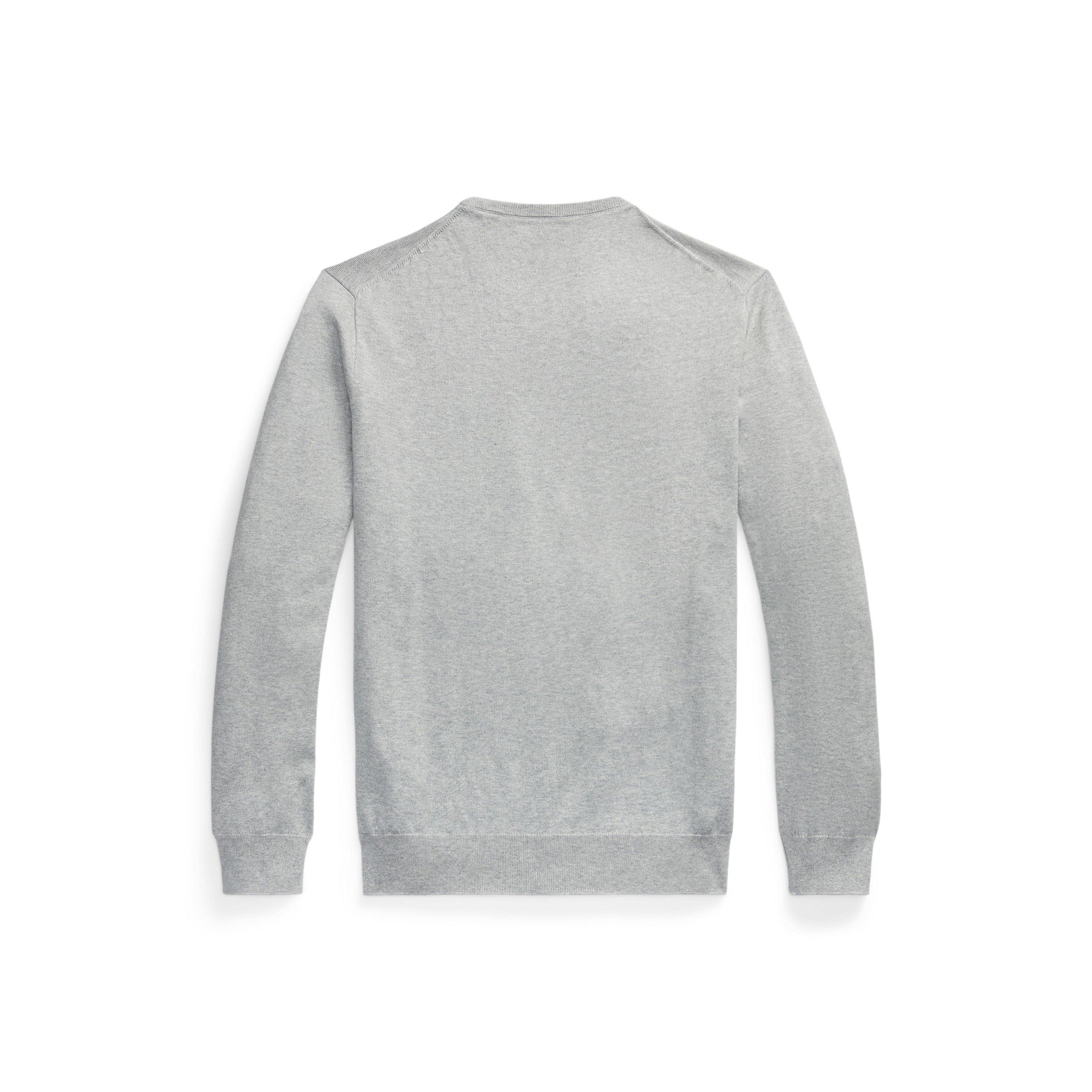 Pima Crew Neck Sweatshirt