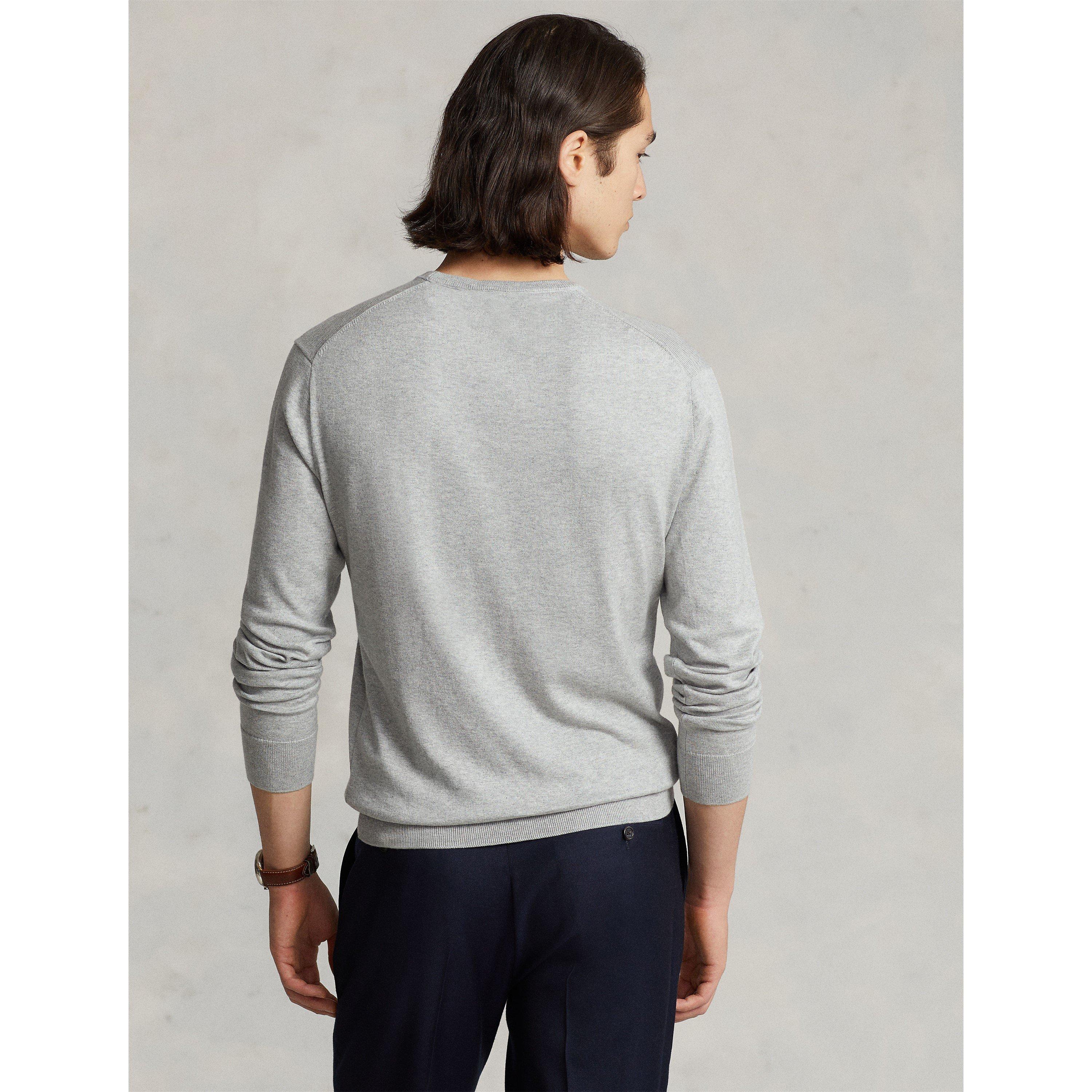 Pima Crew Neck Sweatshirt