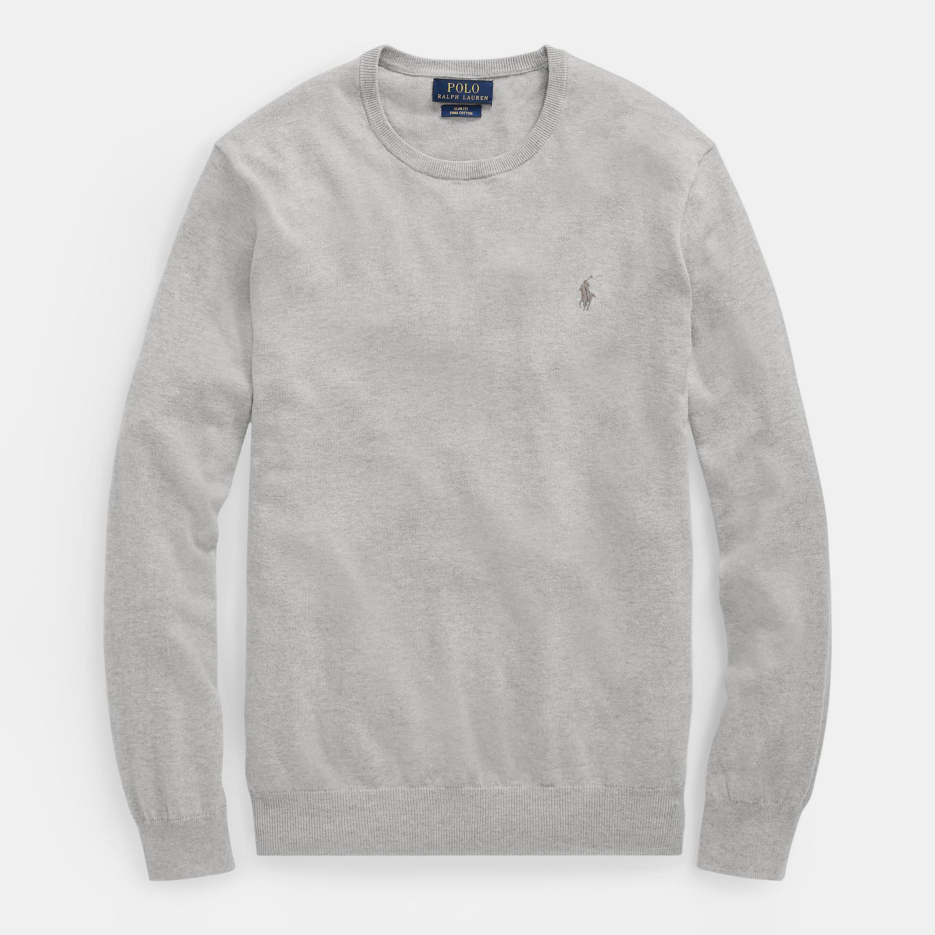 Pima Crew Neck Sweatshirt
