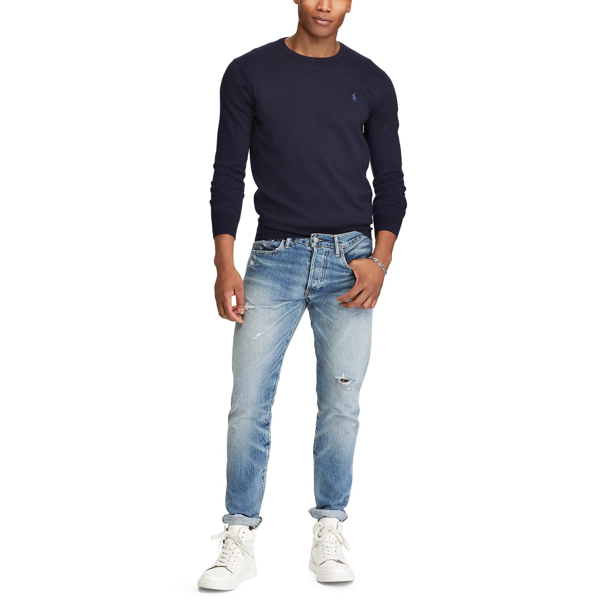 Pima Crew Neck Sweatshirt