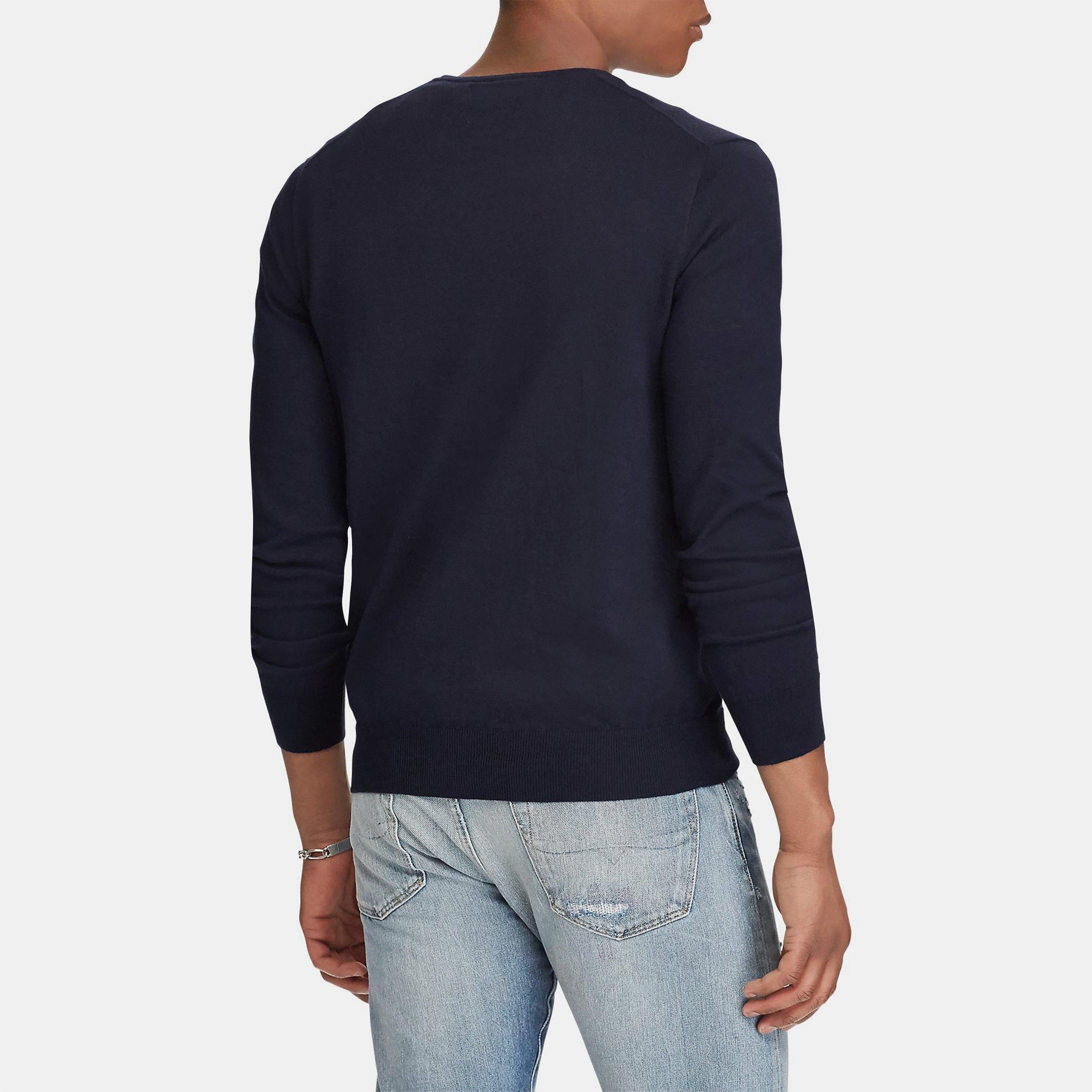Pima Crew Neck Sweatshirt