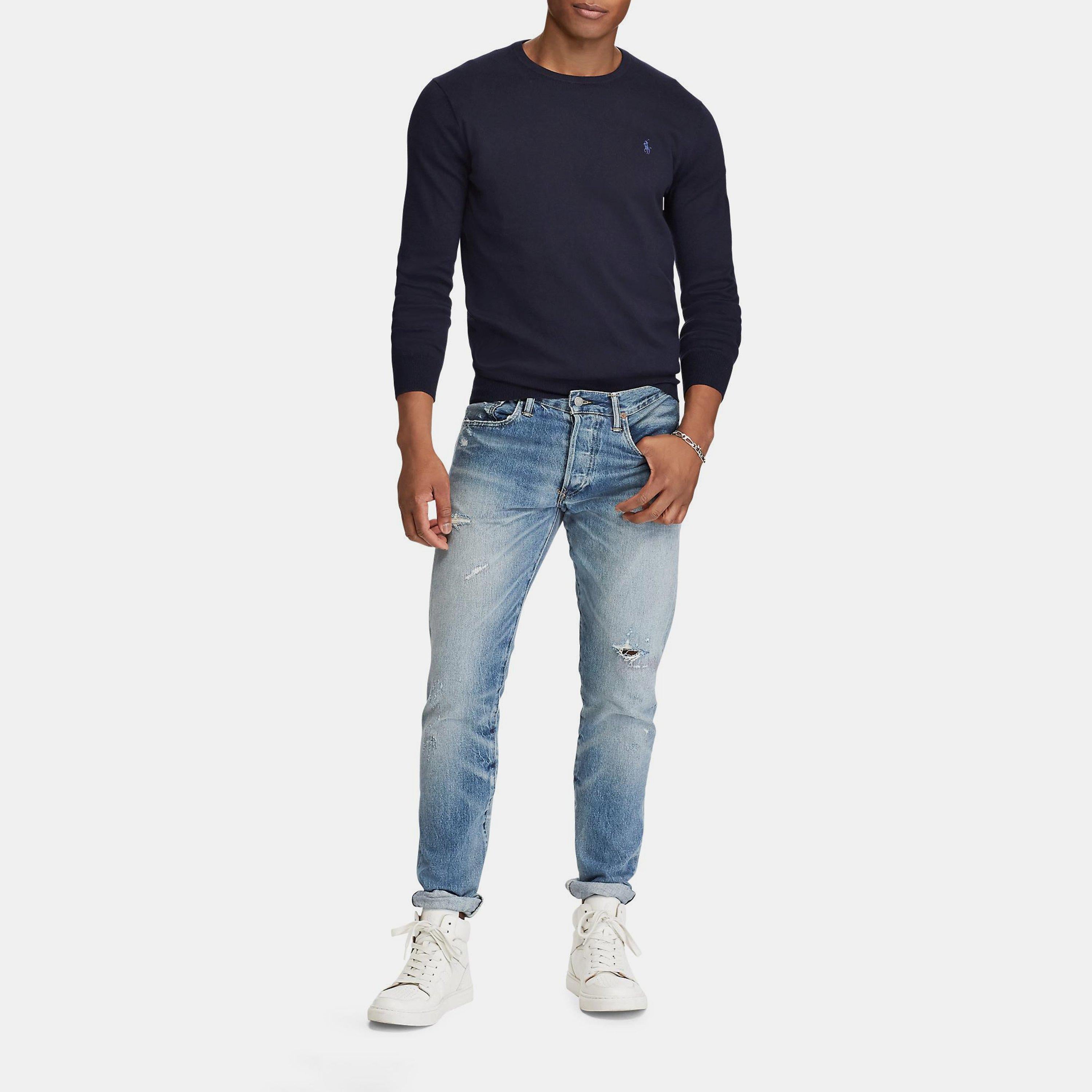 Pima Crew Neck Sweatshirt