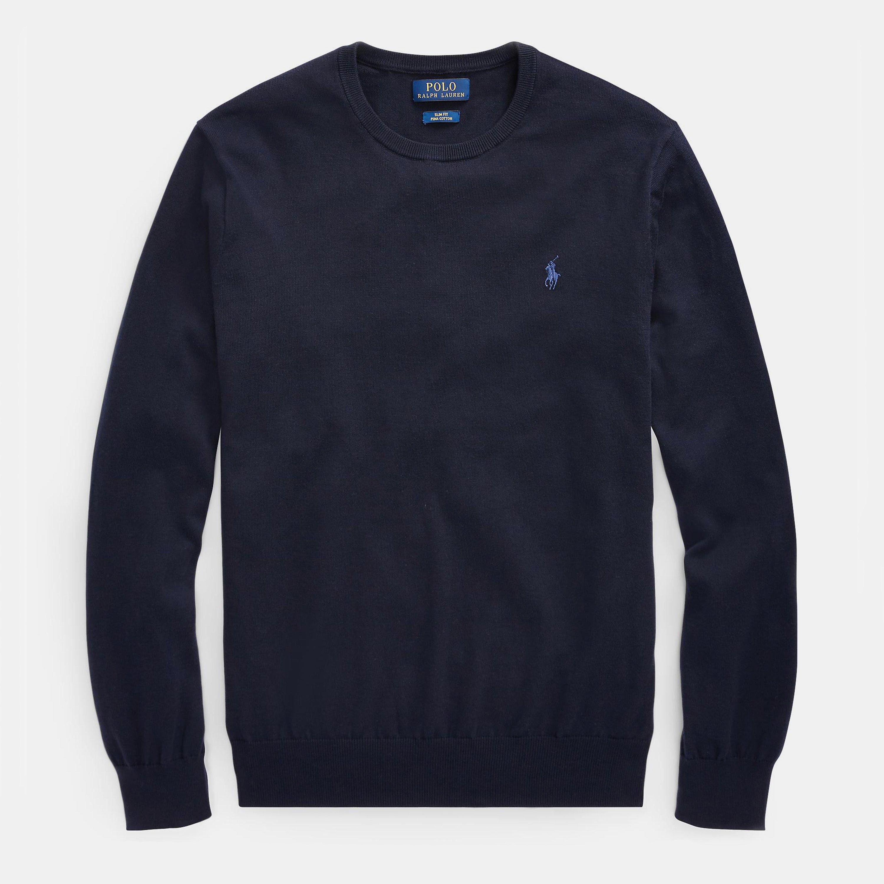 Pima Crew Neck Sweatshirt
