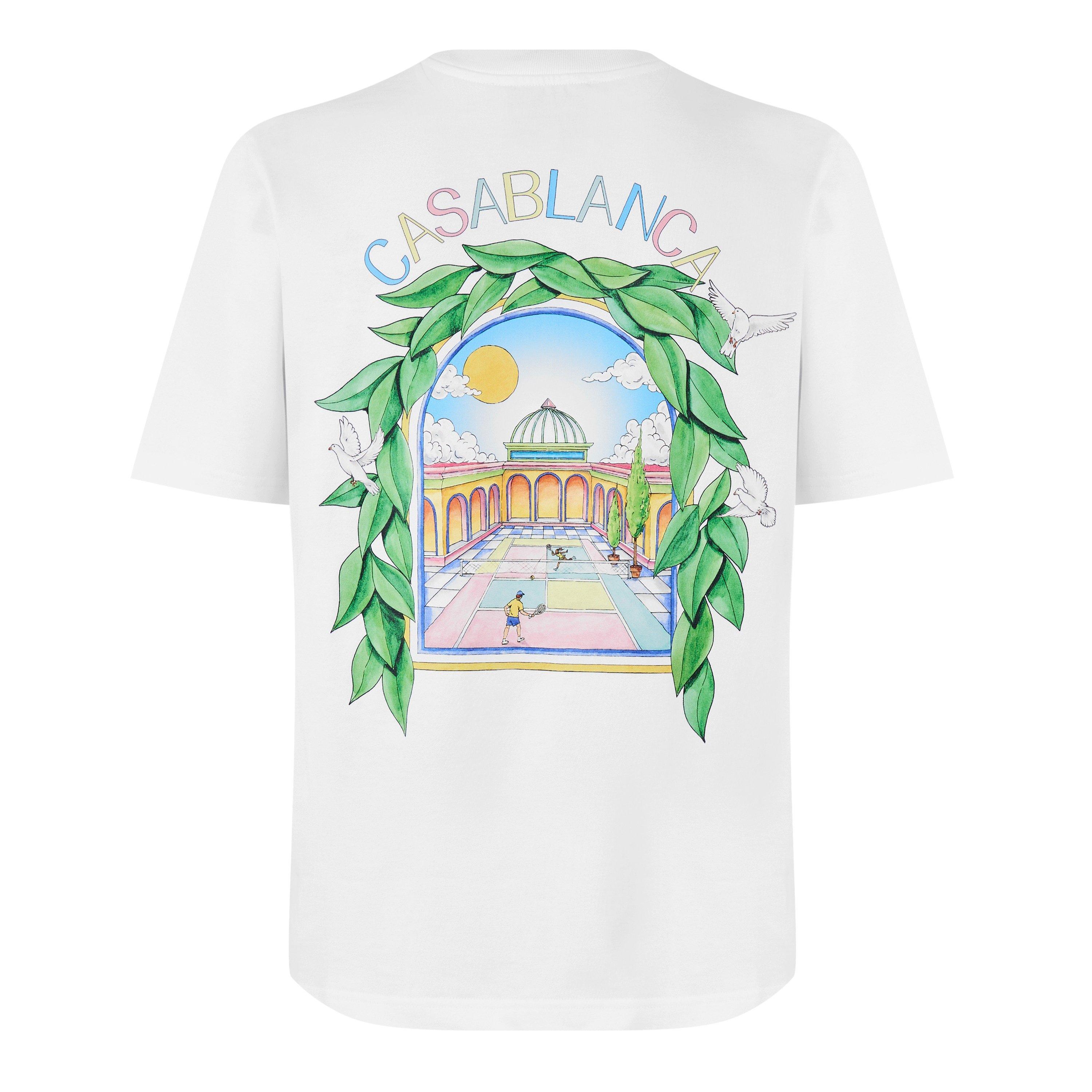 Men's Graphic Cotton L'Arche Tennis Club T-Shirt