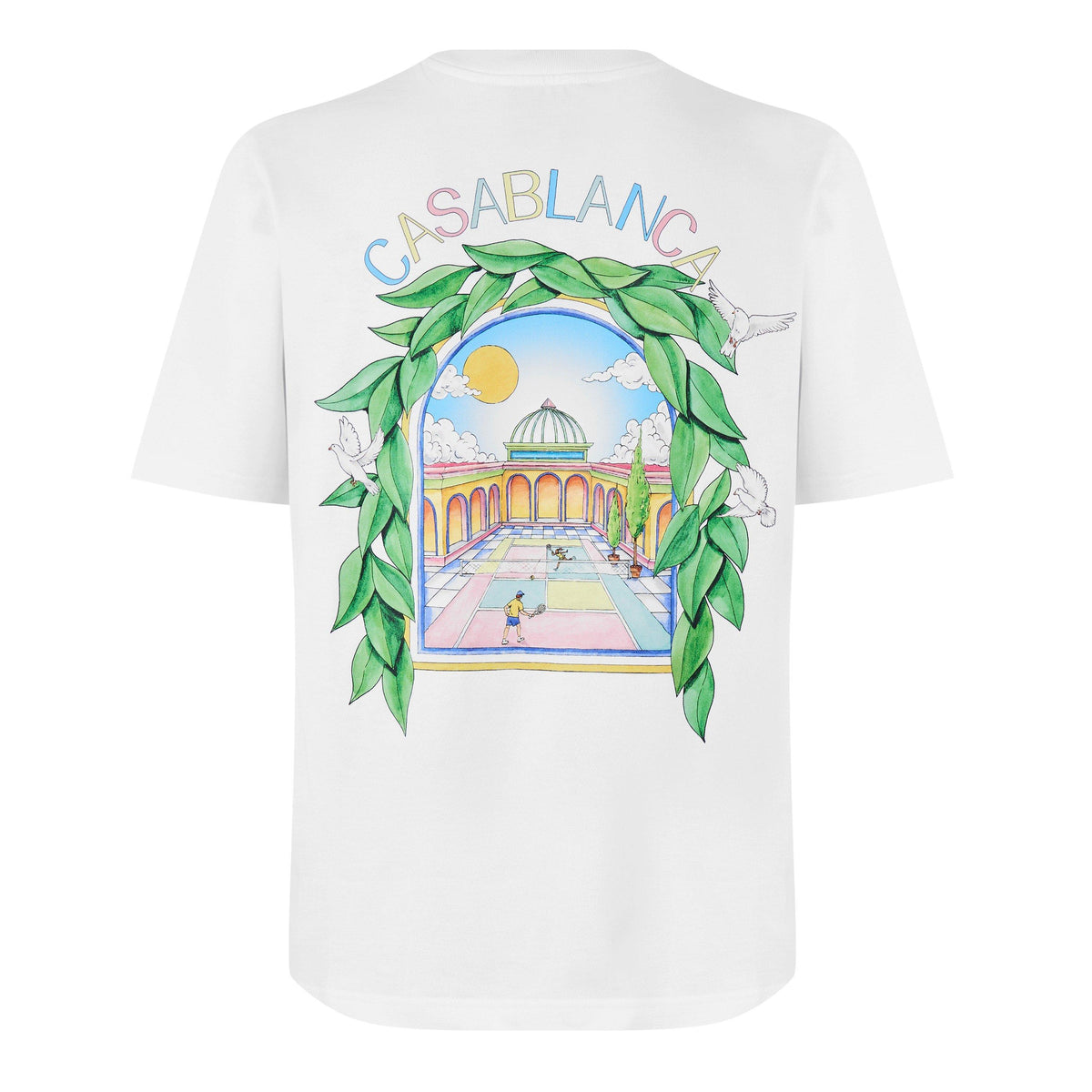 Men's Graphic Cotton L'Arche Tennis Club T-Shirt