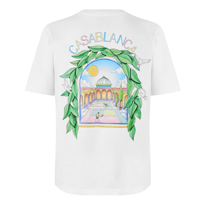 Men's Graphic Cotton L'Arche Tennis Club T-Shirt