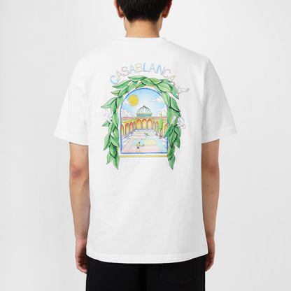 Men's Graphic Cotton L'Arche Tennis Club T-Shirt