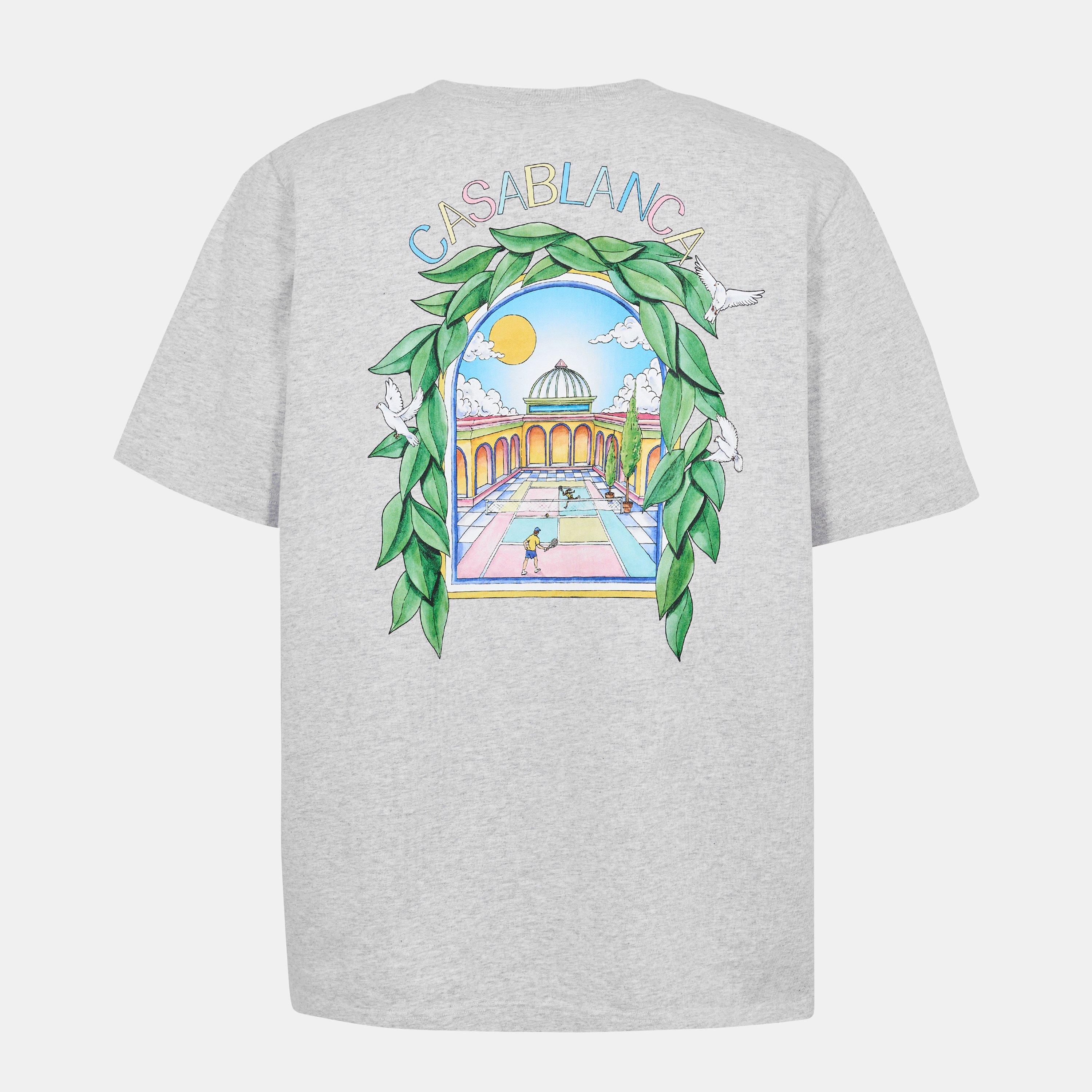 Graphic Cotton L'Arche Tennis Club T-Shirt