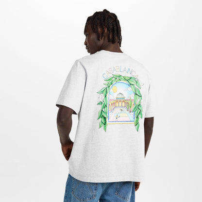 Graphic Cotton L'Arche Tennis Club T-Shirt