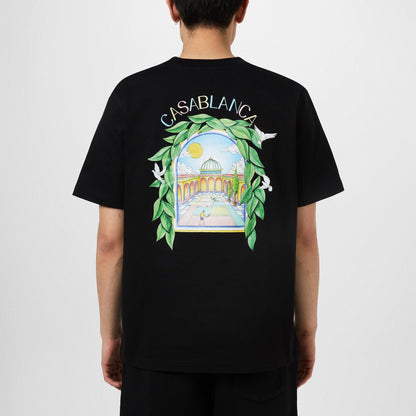 Men's Graphic Cotton L'Arche Tennis Club T-Shirt