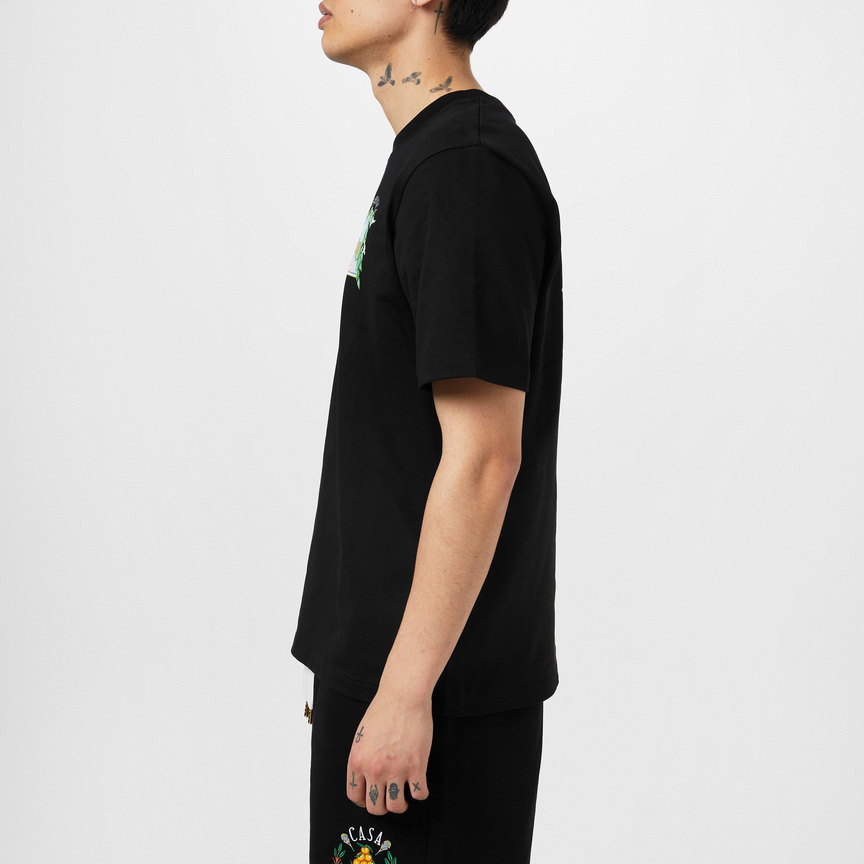 Men's Graphic Cotton L'Arche Tennis Club T-Shirt