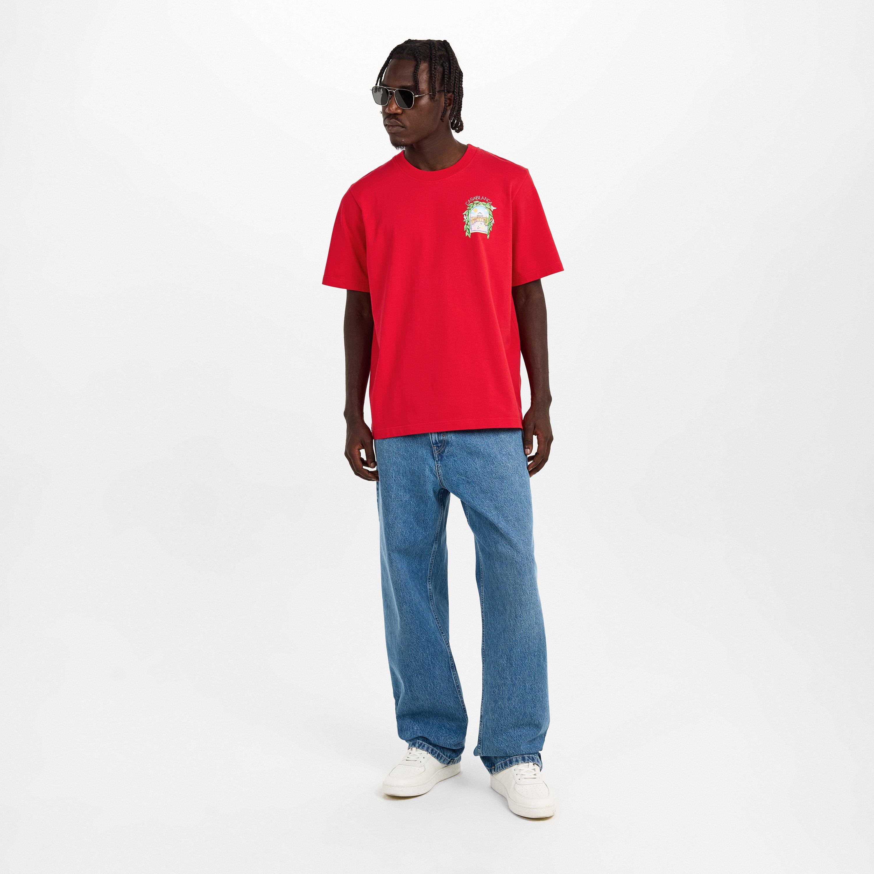 Graphic Cotton L'Arche Tennis Club T-Shirt