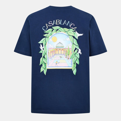 Men's Graphic Cotton L'Arche Tennis Club T-Shirt
