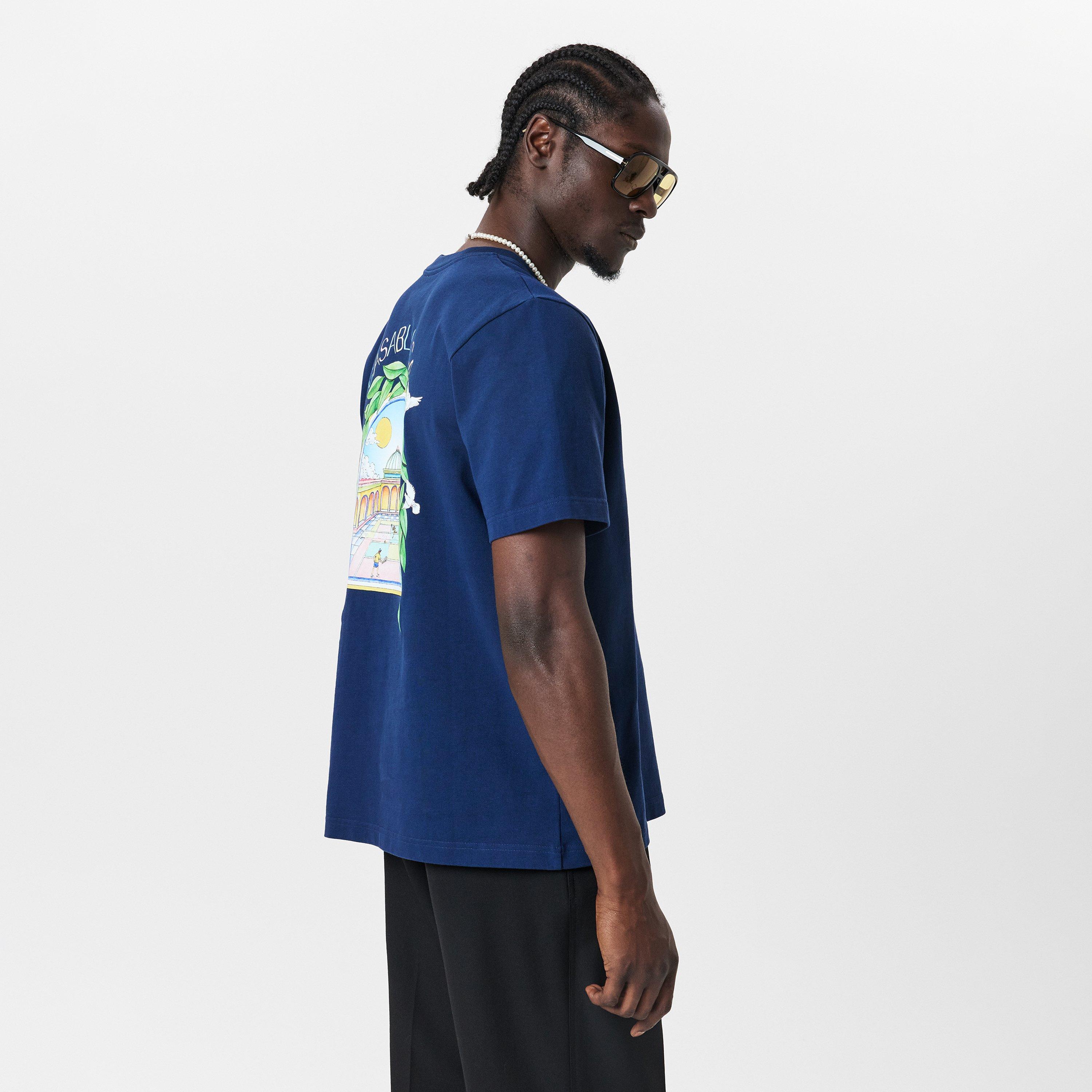 Graphic Cotton L'Arche Tennis Club T-Shirt
