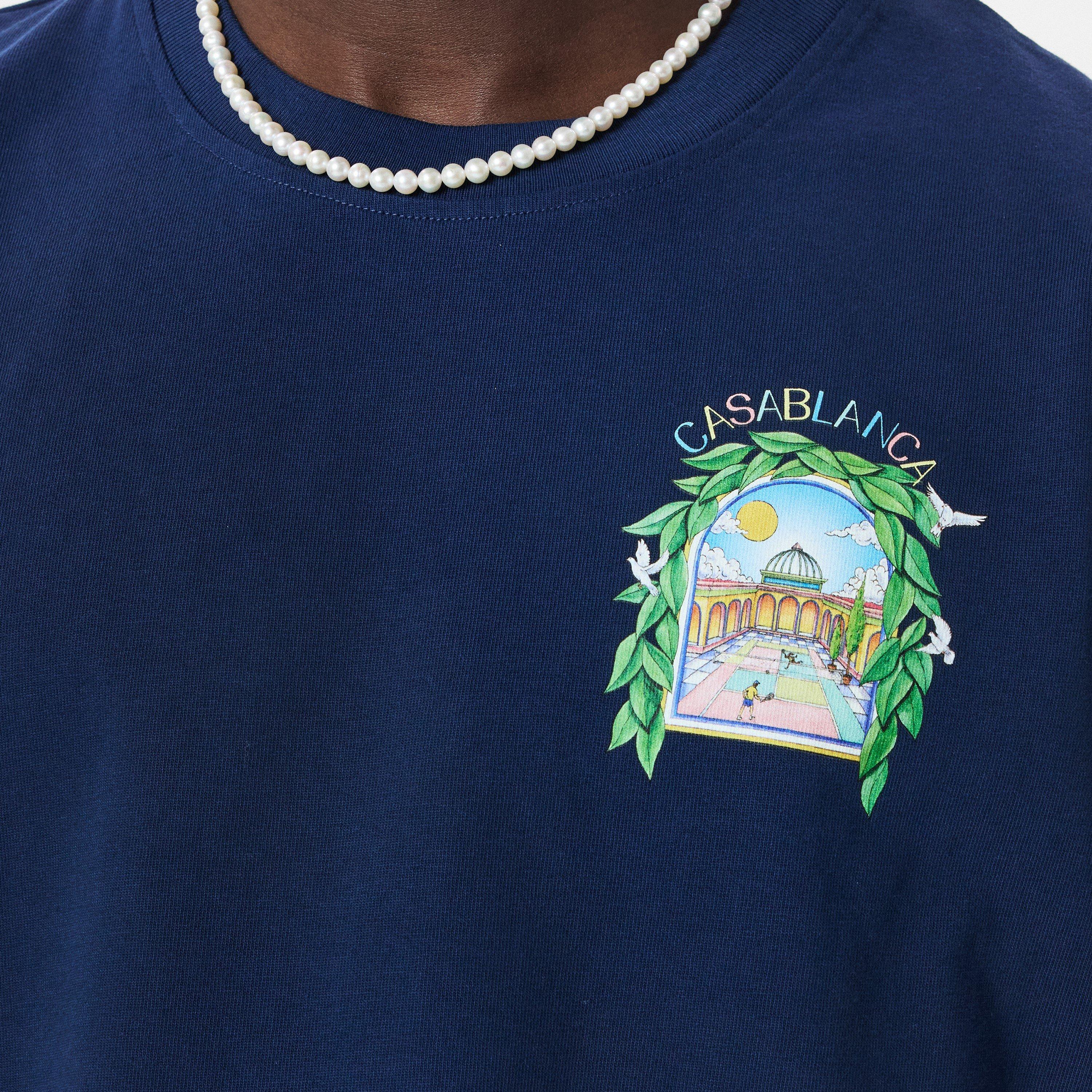 Graphic Cotton L'Arche Tennis Club T-Shirt